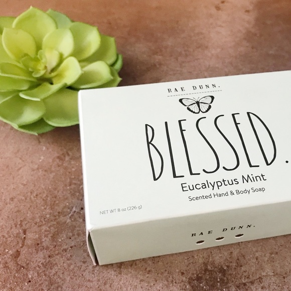 Rae Dunn Blessed Eucalyptus Mint Hand&Body Soap - Picture 3 of 4